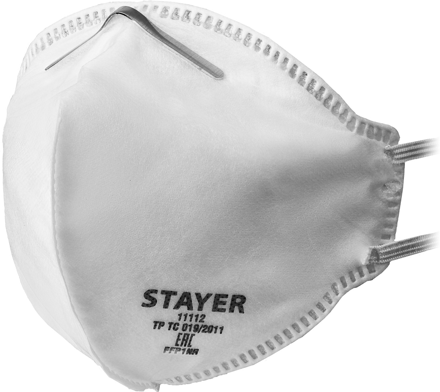 STAYER F-80 класс защиты FFP1, плоская, фильтрующая полумаска (11112)