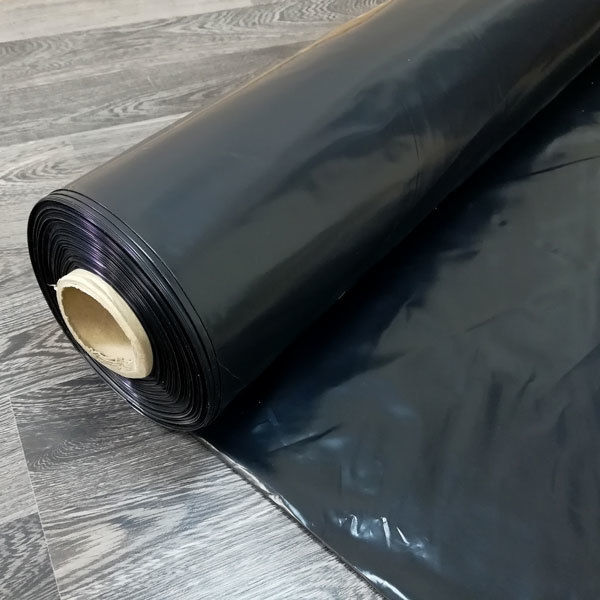 Пленка полиэтиленовая 3м х 100м Polinet черная 100 мкм