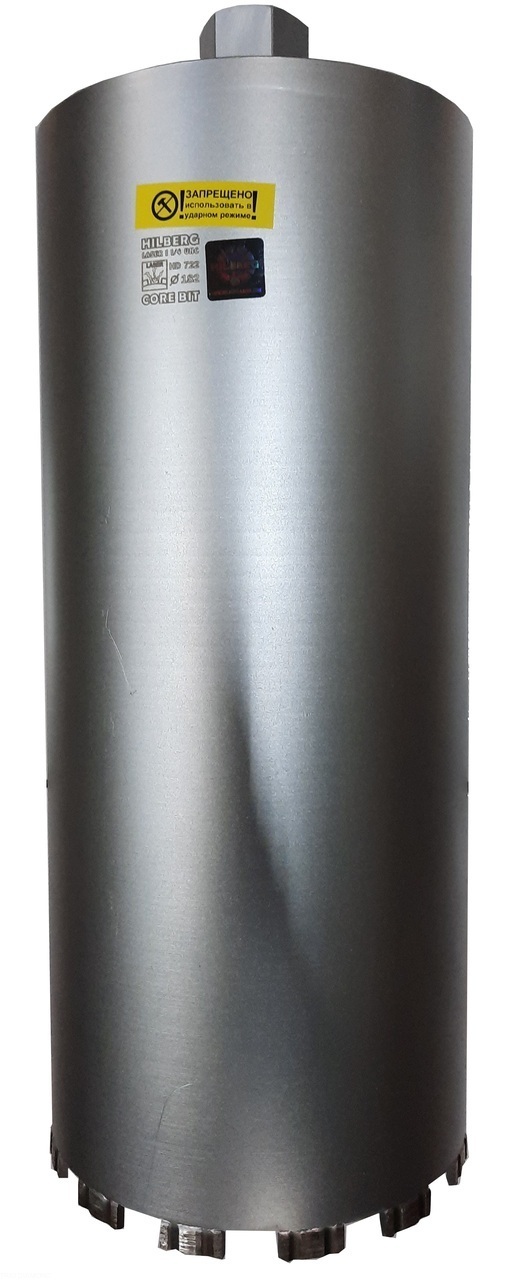 Коронка алмазная 182*450 Hilberg Laser 1 1/4 UNC HD722