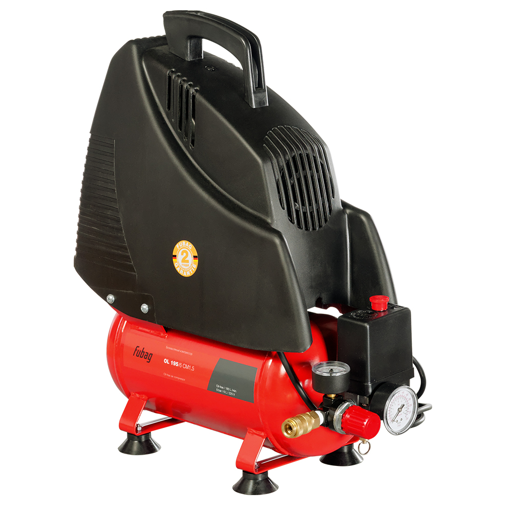 Компрессор воздушный безмасляный FUBAG OL 195/6 CM1.5