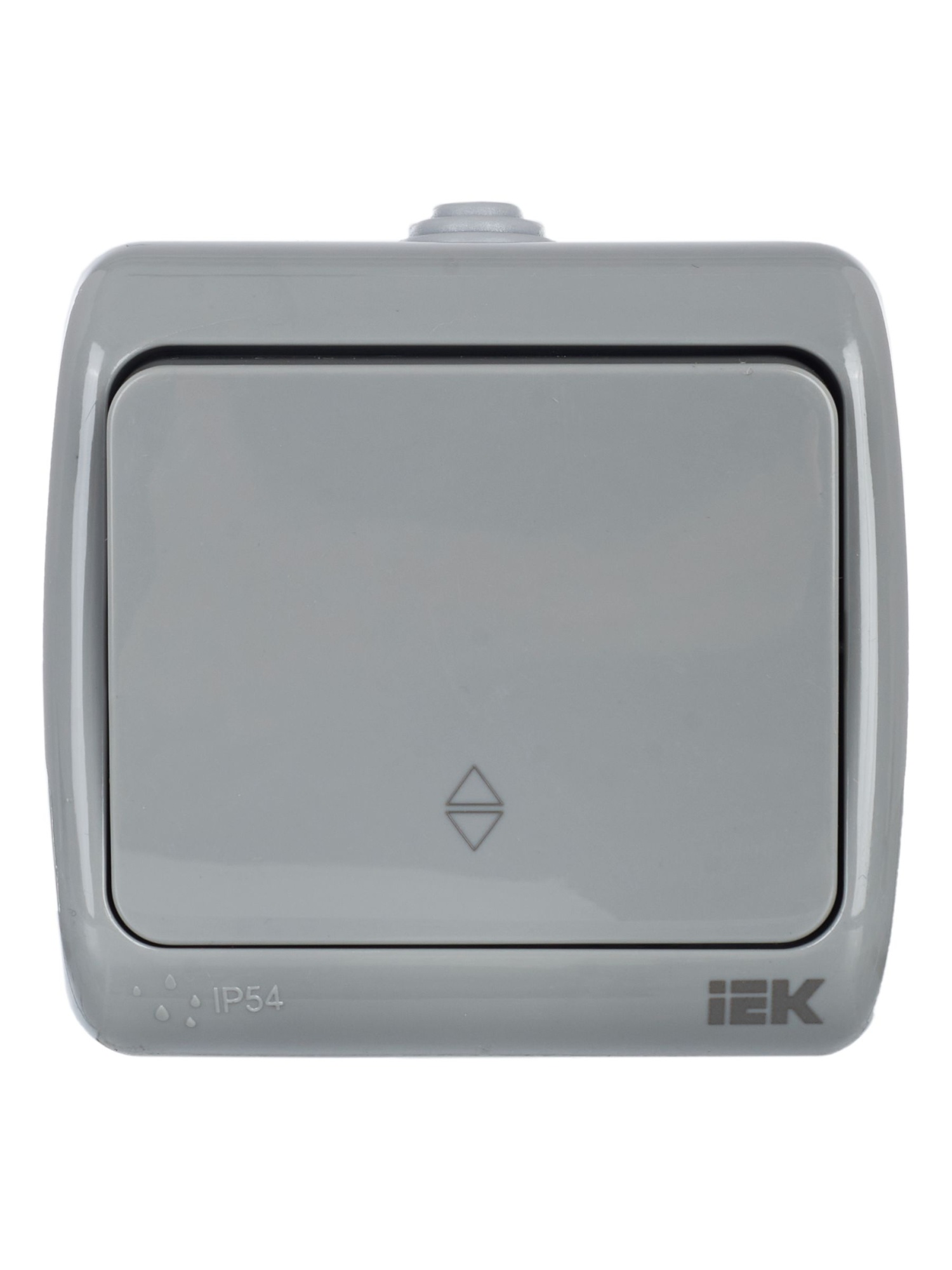 AQUATIC Выключатель 1-клавишный проходной для открытой установки 10А IP54 ВС-20-1-2-А IEK