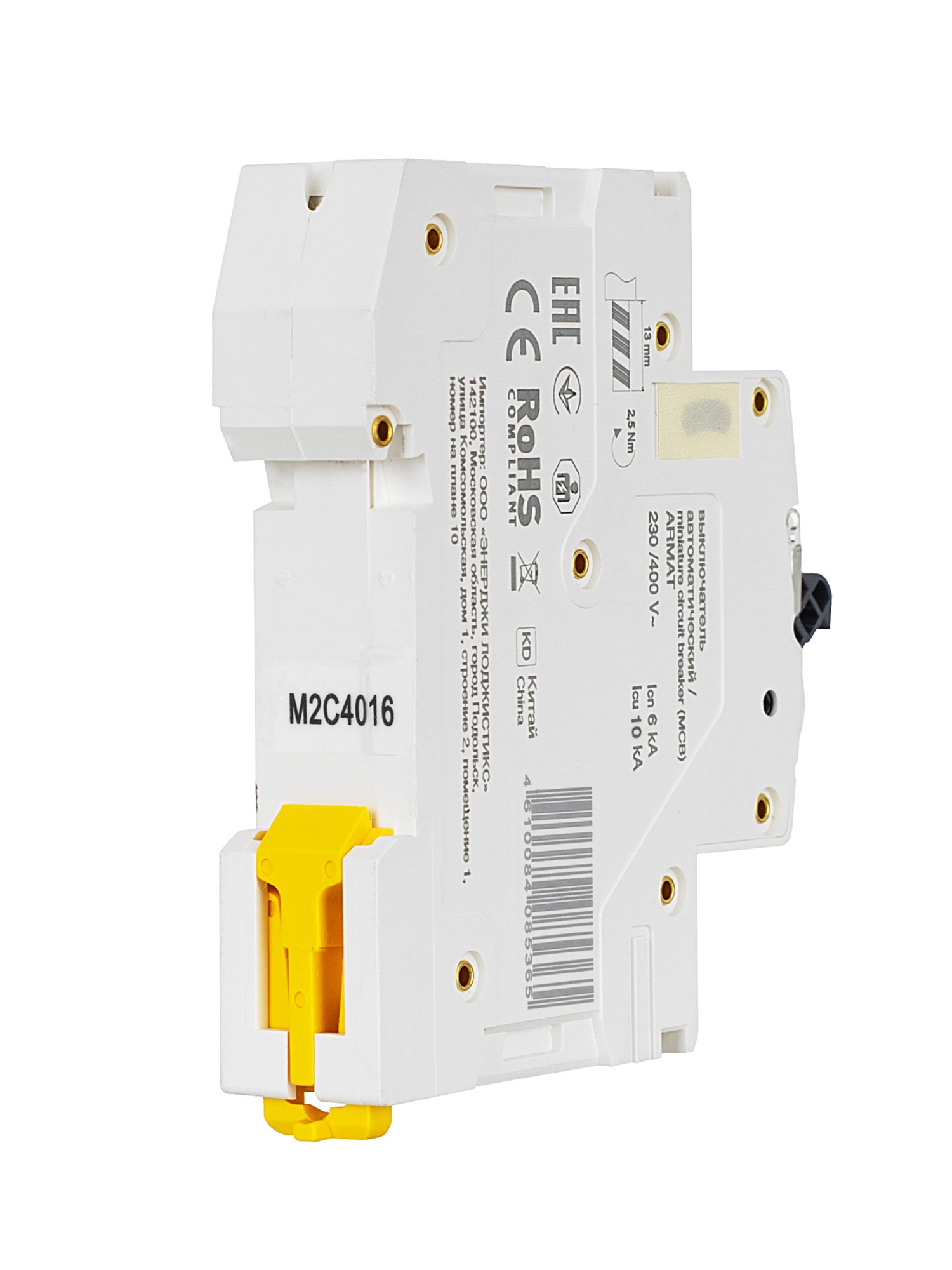 ARMAT Автоматический выключатель M06N 1P C 40А IEK