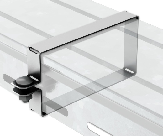 Хомут крышки лотка 80х600мм универсальный EZ IEK